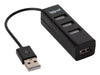 EAN 8435364318997 - iggual HUB-A-4p USB 2.0 480 Mbit/s Negro imagen 1
