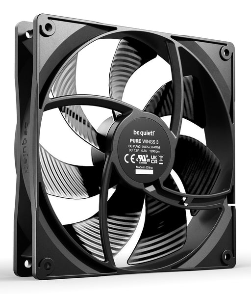 EAN 4260052190807 - be quiet! Pure Wings 3 140mm PWM Carcasa del ordenador Ventilador 14 cm Negro 1 pieza(s) imagen 2