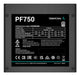 EAN 6933412711605 - DeepCool PF750 unidad de fuente de alimentación 750 W 20+4 pin ATX ATX Negro imagen 3