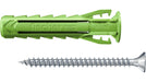 EAN 4048962481907 - Fischer 567864 tornillo de anclaje y taco 10 pieza(s) Juego de enchufes de pared y tornillos 40 mm imagen 1