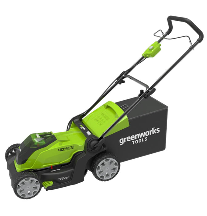 EAN 6952909025865 - Greenworks 2504707UB cortadora de césped Cortacésped manual Batería Verde imagen 4