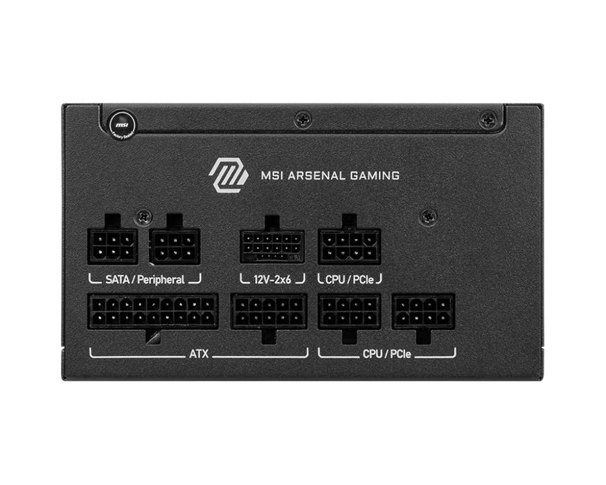 EAN 4711377292306 - MSI MAG A650GLS PCIE5 unidad de fuente de alimentación 650 W 24-pin ATX ATX Negro imagen 2
