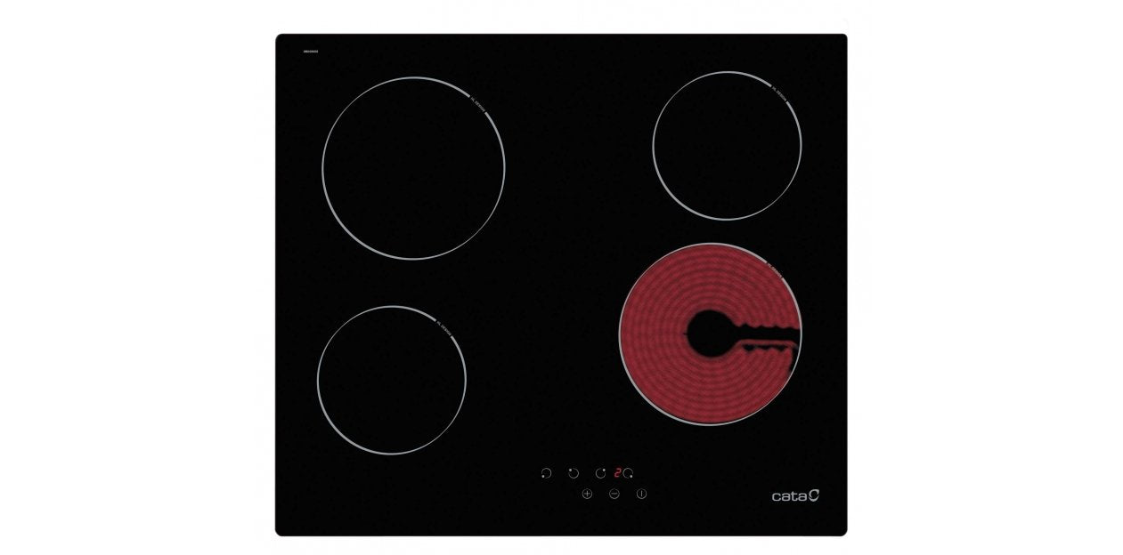 EAN 8422248109321 - CATA TN 604 Negro Integrado 59 cm Combi 4 zona(s) imagen 1
