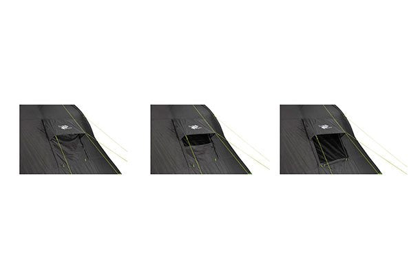 EAN 4001690118156 - High Peak Brixen 4.0 4 personas(s) Verde, Gris claro Tienda tipo túnel imagen 5