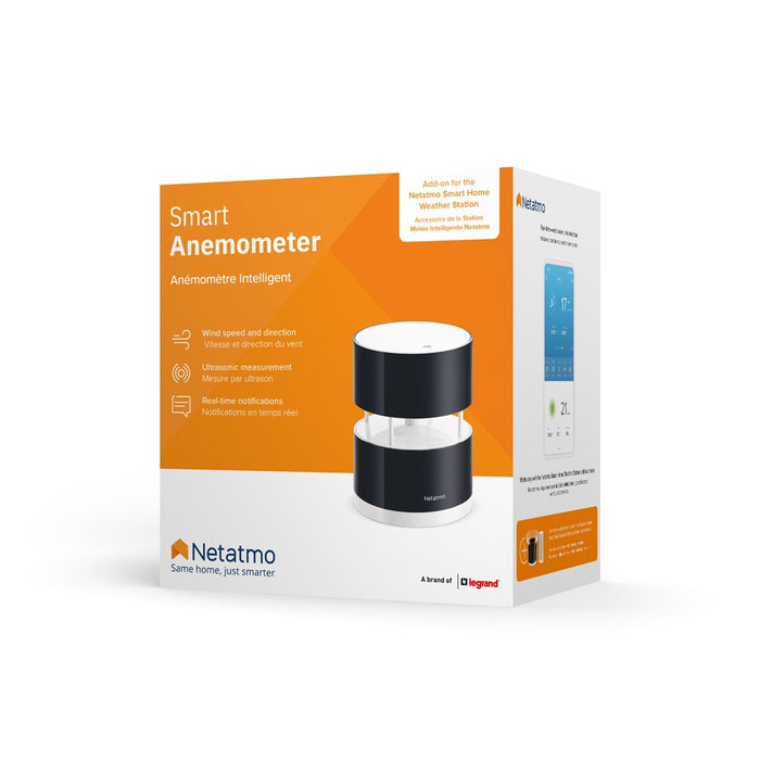 EAN 3700730500227 - Netatmo Wind Gauge sensor ambiental para hogares inteligentes Inalámbrico imagen 5