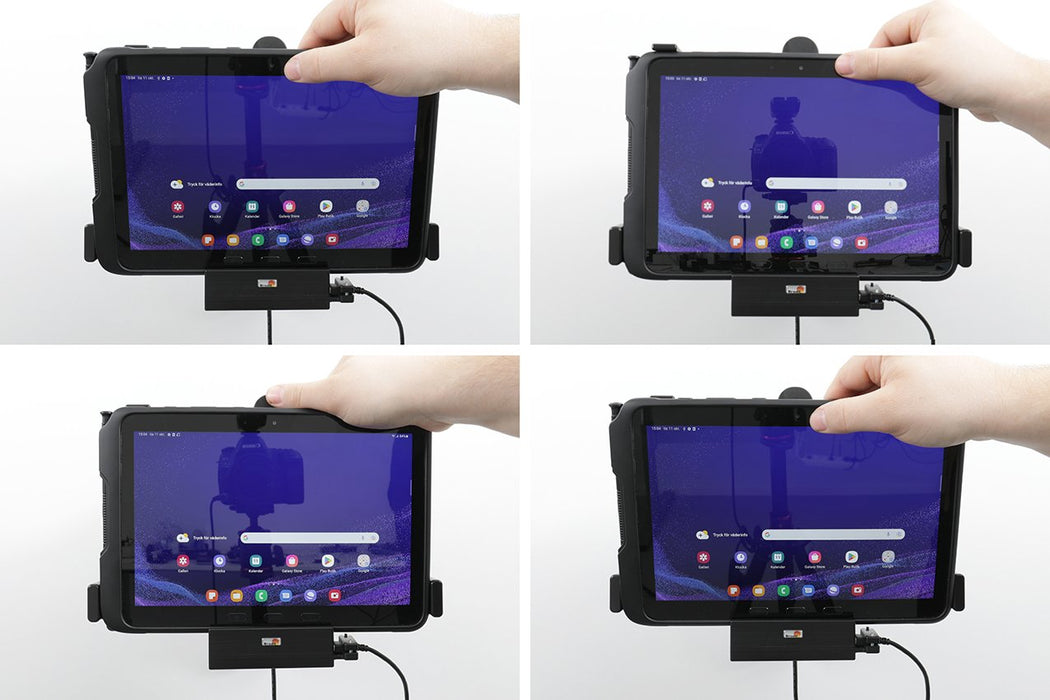 EAN 7320287134353 - Brodit 713435 soporte Soporte activo para teléfono móvil Tablet/UMPC Negro imagen 5