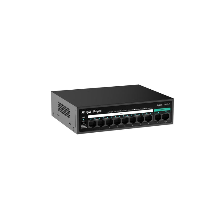 EAN 6971693279070 - Ruijie Networks RG-ES110FG-P switch No administrado L2 Fast Ethernet (10/100) Energía sobre Ethernet (PoE imagen 2