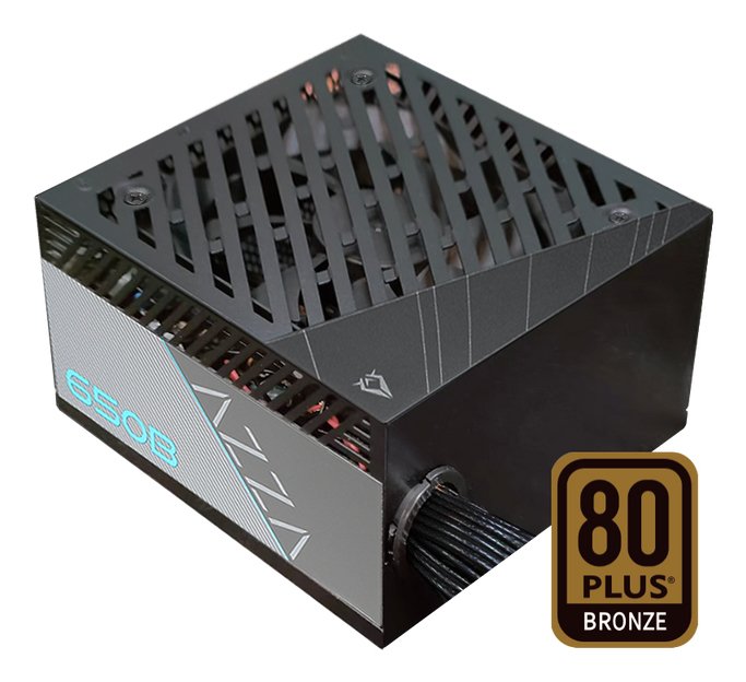 EAN 4712839557520 - Azza PSAZ-650B (ATX3.1) unidad de fuente de alimentación 650 W 20+4 pin ATX ATX Negro imagen 3