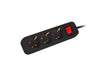 EAN 5901969429251 - Lanberg PS1-03F-0150-BK base múltiple 1,5 m 3 salidas AC Interior Negro imagen 4