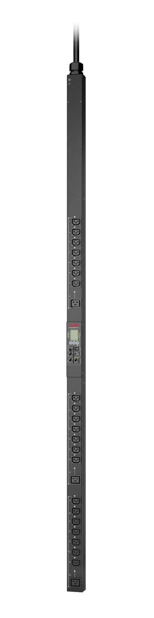 EAN 731304404262 - APC APDU9981EU3 unidad de distribución de energía (PDU) 24 salidas AC 0U Negro imagen 1