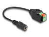EAN 4043619663262 - DeLOCK 66326 cable de transmisión Negro, Verde 0,15 m 5.5 x 2.1 mm Regleta de bornes de 2 pines imagen 2