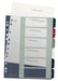 EAN 4002432115532 - Leitz 12360000 lengüeta de índice Separador numérico con pestaña Polipropileno (PP) Multicolor imagen 1