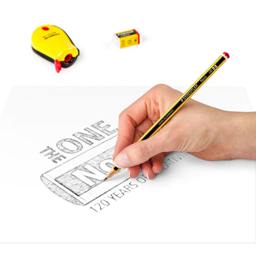 EAN 4007817080412 - Staedtler 120 SBK3P2 lápiz de grafito HB 3 pieza(s) imagen 2