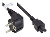 EAN 4014619168811 - Alcasa P0105-S050 cable de transmisión Negro 5 m Enchufe tipo E+F C5 acoplador imagen 1
