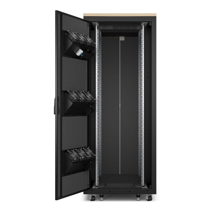 EAN 731304621805 - APC AR4038LIA armario rack 38U Rack o bastidor independiente Negro, Color madera de arce imagen 5