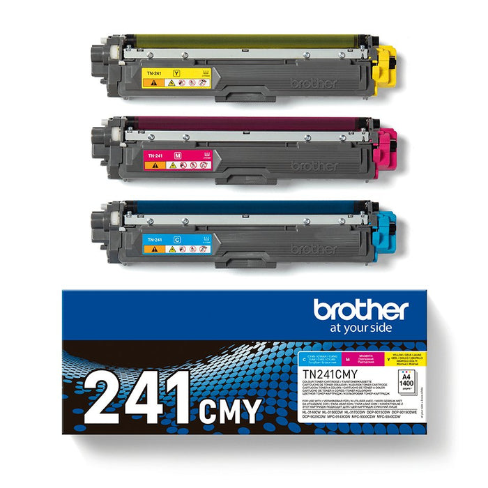 EAN 4977766812832 - Brother TN-241CMY cartucho de tóner 3 pieza(s) Original Cian, Magenta, Amarillo imagen 4
