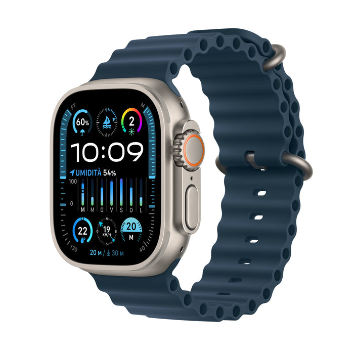 EAN 194253826217 - Apple Watch Ultra 2 OLED 49 mm Digital 410 x 502 Pixeles Pantalla táctil 4G Titanio GPS (satélite) imagen 1