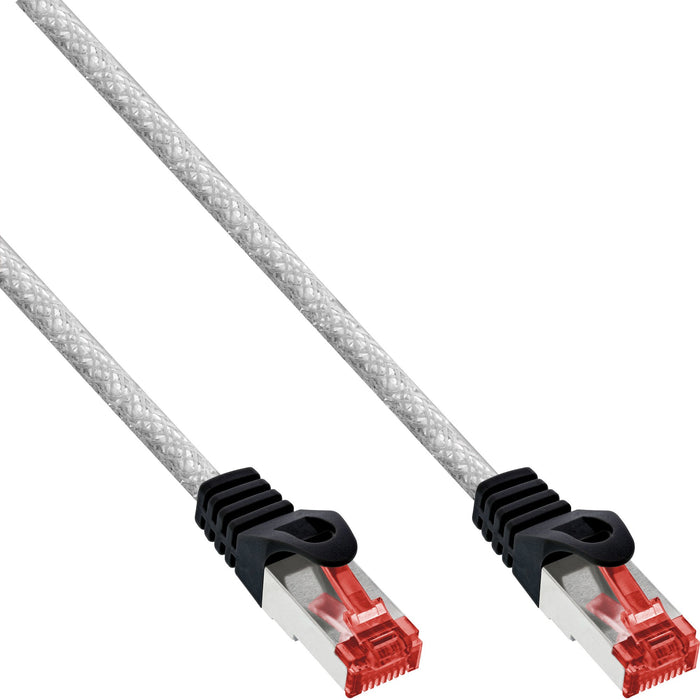 EAN 4043718100521 - InLine 76400T cable de red Transparente 10 m Cat6 S/FTP (S-STP) imagen 1