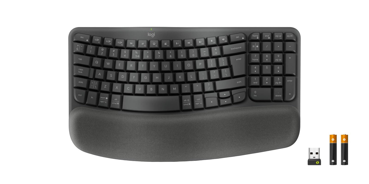 EAN 5099206117235 - Logitech ERGO 920-012334 teclado Oficina RF Wireless + Bluetooth QWERTY Internacional de EE.UU. Grafito imagen 2