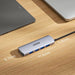 EAN 4894160057464 - UNITEK uHUB Q4 USB 3.2 Gen 1 (3.1 Gen 1) Type-C 10000 Mbit/s Gris imagen 12
