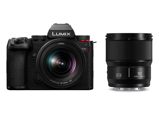 EAN 5025232942756 - Panasonic Lumix S5II + S 20-60MM F3.5-5.6 + 50mm F1.8 MILC 24,2 MP CMOS 12000 x 8000 Pixeles Negro imagen 1