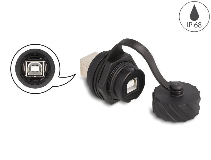 EAN 4043619880041 - DeLOCK 88004 cambiador de género para cable USB 2.0 Type-B imagen 2