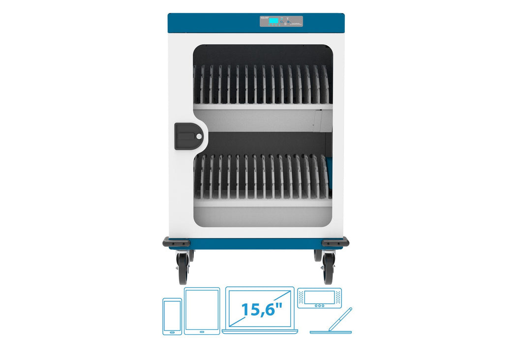 EAN 4014619881338 - Alcasa PCT21-AC32 carrito y armario de dispositivo portátil Carro de gestión y carga para dispositivos po imagen 2