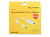EAN 4043619626144 - DeLOCK 62614 adaptador de cable de vídeo 0,2 m Mini DisplayPort HDMI tipo A (Estándar) Blanco imagen 1