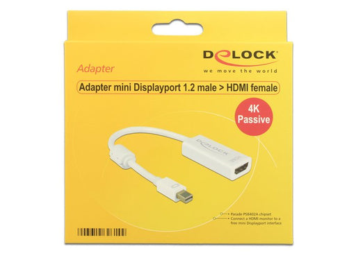 EAN 4043619626021 - DeLOCK 62602 adaptador de cable de vídeo 0,2 m DisplayPort DVI-I Blanco imagen 1