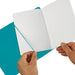 EAN 4008110562674 - Herlitz 50015986 cuaderno y block A4 80 hojas Turquesa imagen 4