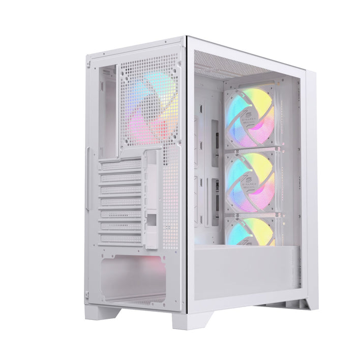 EAN 6977277360165 - Einarex EXCS-PL-600R-W carcasa de ordenador Midi Tower Blanco imagen 8