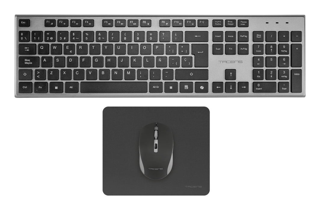 EAN 8435693112129 - Tacens 6ZENITHIT teclado Ratón incluido Hogar / Oficina RF inalámbrico QWERTY Italiano Gris imagen 2