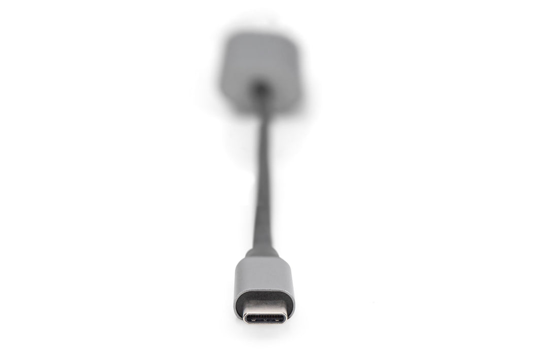 EAN 4016032478652 - Digitus DA-70822 adaptador de cable de vídeo 0,2 m HDMI tipo A (Estándar) USB Tipo C Aluminio, Negro imagen 5