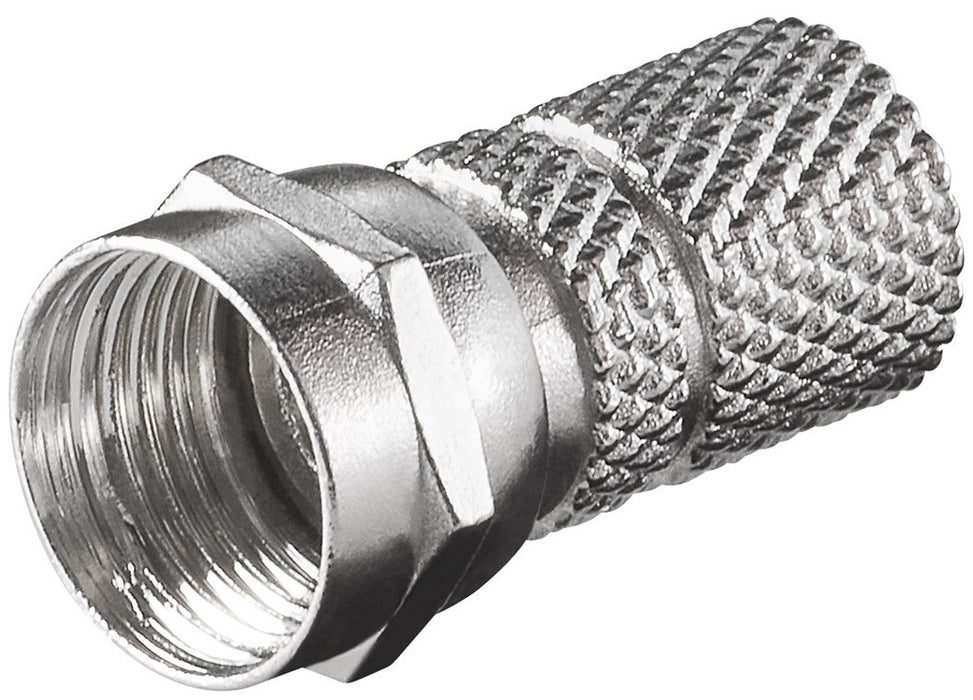 EAN 4040849518553 - Goobay 51855 conector coaxial Tipo F 100 pieza(s) imagen 1