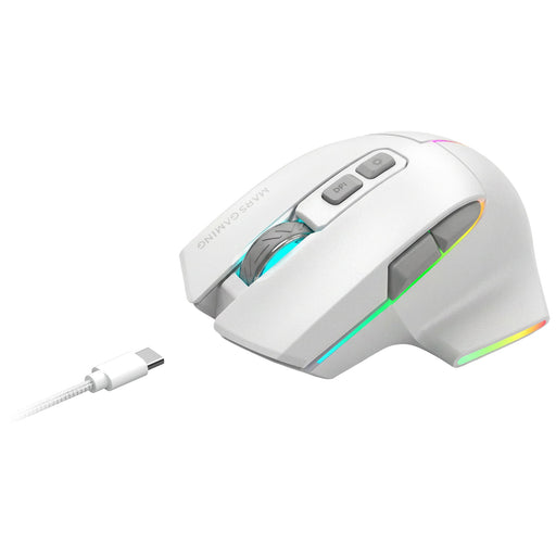 EAN 8435693114260 - Mars Gaming MMWVECTORW ratón Juego mano derecha RF Wireless + Bluetooth + USB Type-A Óptico 12000 DPI imagen 2