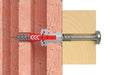 EAN 4048962245714 - Fischer 535981 tornillo de anclaje y taco 202 pieza(s) Enchufe de pared 30 mm imagen 6