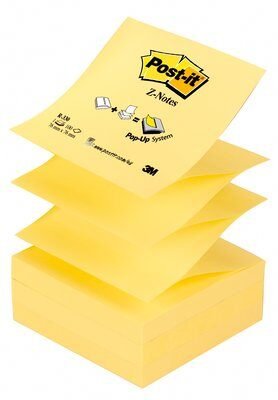 EAN 3134375014304 - Post-It R-330 nota autoadhesiva Plaza Amarillo Autoadhesivo imagen 1