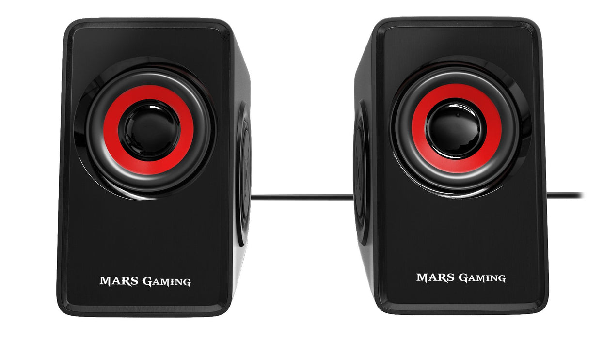 EAN 4713105963144 - Mars Gaming MS1 altavoz Negro, Rojo Alámbrico imagen 1