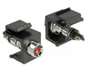 EAN 4043619864591 - DeLOCK 86459 conector Keystone LED Negro, Rojo, Acero inoxidable imagen 1