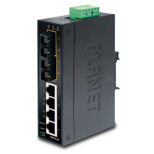 EAN 4711213688225 - PLANET ISW-621 switch No administrado L2 Fast Ethernet (10/100) Negro imagen 1