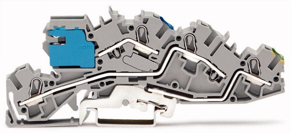EAN 4055143042239 - Wago 2005-7641 bloque de terminales Azul, Gris imagen 1