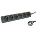 EAN 7630049612204 - ROLINE 19.07.1072 base múltiple 1,5 m 6 salidas AC Interior Negro imagen 1