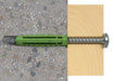 EAN 4048962199475 - Fischer 524823 tornillo de anclaje y taco 10 pieza(s) Juego de enchufes de pared y tornillos 40 mm imagen 4