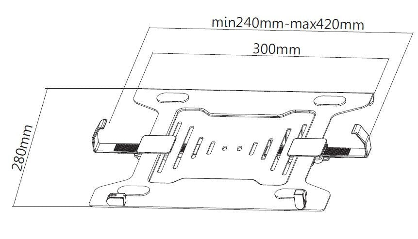 EAN 4015867207215 - Equip 650155 soporte para ordenador portátil Negro 39,6 cm (15.6") imagen 8