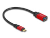 EAN 4043619601721 - DeLOCK 60172 cable USB USB 3.2 Gen 2 (3.1 Gen 2) 0,15 m USB C USB A Negro, Rojo imagen 1