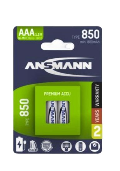 EAN 4013674191109 - Ansmann 1311-0024 pila doméstica Batería recargable AAA Níquel-metal hidruro (NiMH) imagen 2