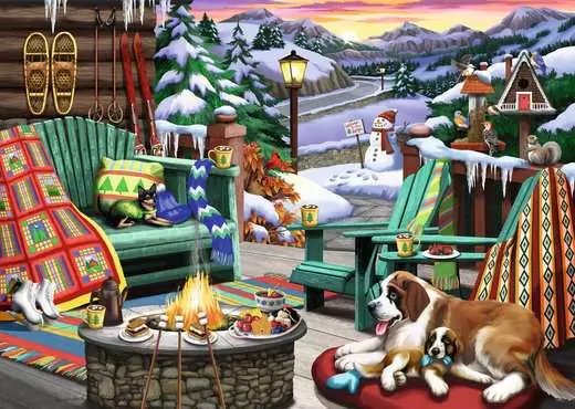 EAN 4005555006336 - Ravensburger 12000633 puzzle Puzzle rompecabezas 1000 pieza(s) Paisaje imagen 2