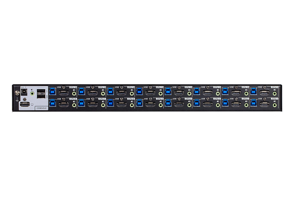 EAN 4710469340703 - ATEN CS18216-AT-G interruptor KVM Negro imagen 2