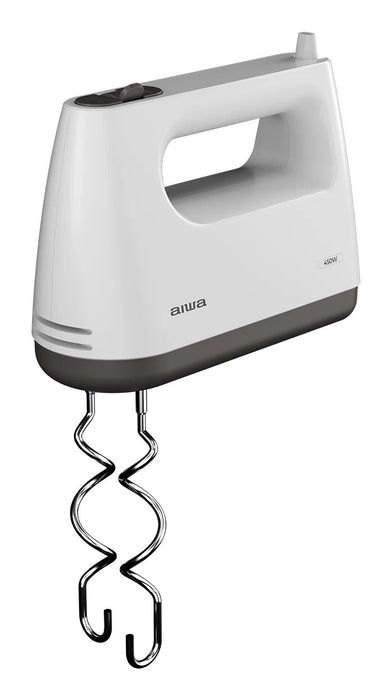 EAN 8435256810288 - Aiwa Tesaberu Batidora de mano 450 W Gris, Blanco imagen 2