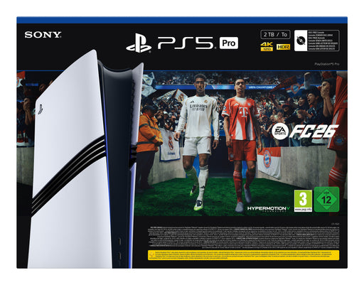 EAN 711719024118 - Sony PlayStation 5 Pro + EA Sports FC 26 Bundle Wifi Negro, Blanco imagen 1